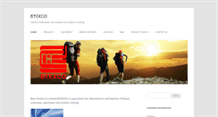 Desktop Screenshot of betatextiles.com